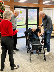 The 100th birthday celebration in photos
