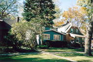 Murray home and neighborhood in Evanston, Illinois