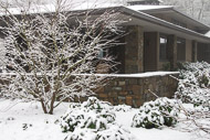 Snow at our home