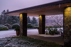 Freezing rain at our home